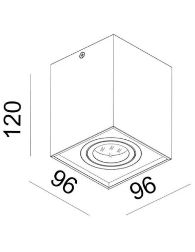 Plafonnier Led Dato blanc - Deko Light Leluminaireled.com