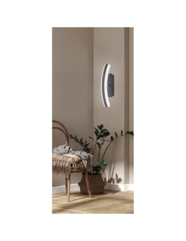 Applique Led variateur et CCT  noire  - Fisher & Honsel - Stiff TW Leluminaireled.com