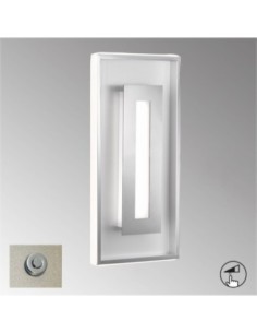 Applique Led intégrée métal chromé et brossé  - Fischer & Honsel - Bug Leluminaireled.com 2