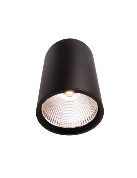 Plafonnier Led haute puissance  noir 4000K - Deko Light - Luna 30 Leluminaireled.com