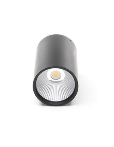 Plafonnier Led haute puissance  noir 4000K - Deko Light - Luna 40 Leluminaireled.com