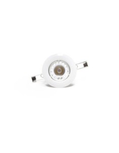 Support spot Led encastrable  rond blanc - Dekolight Leluminaireled.com 2