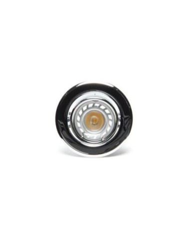 Support spot Led encastrable orientable rond chromé - Dekolight Leluminaireled.com