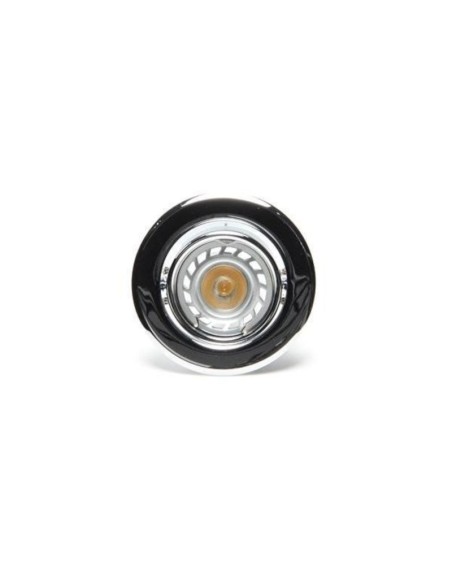 Support spot Led encastrable orientable rond chromé - Dekolight Leluminaireled.com