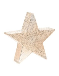 Etoile décorative lumineuse droite éclairage fixe diam 40 cm  blanc chaud - Lotti Leluminaireled.com