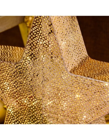 Etoile décorative lumineuse droite éclairage blanc chaud - Lotti Leluminaireled.com