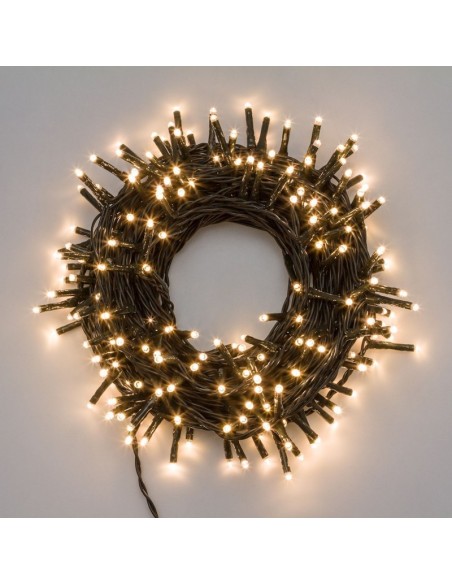 Guirlande lumineuse 7 jeux de lumière  blanc chaud - Lotti Leluminaireled.com