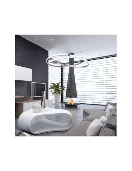 Suspension Led design blanche  - Mantra - Infinity Leluminaireled.com