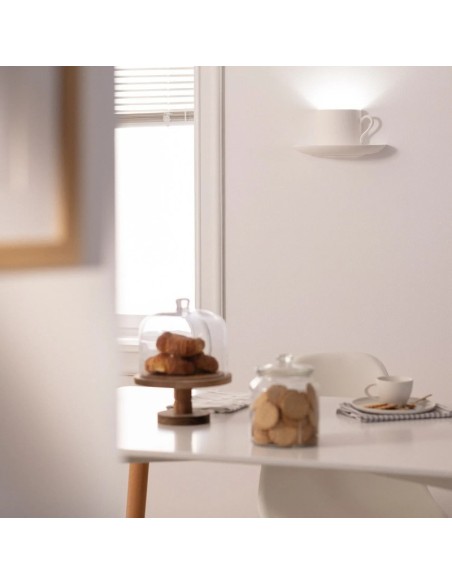 Applique murale Led  tasse à café - Sampa Helios Leluminaireled.com