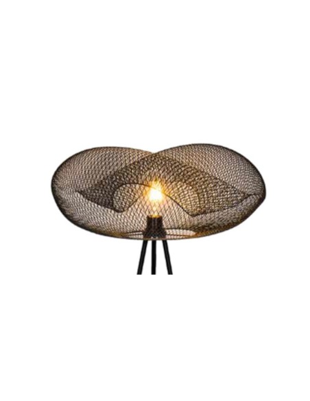 Lampadaire Led intérieur métal noir - Sampa Helios - Bloom Leluminaireled.com