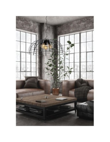 Suspension intérieure Led noire - Lucide - Elodie Leluminaireled.com