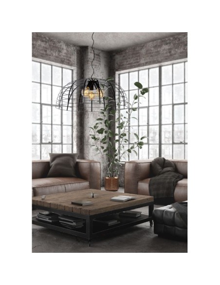 Suspension intérieure Led noire - Lucide - Elodie Leluminaireled.com