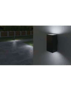Applique murale Led extérieure bi-directionnelle 2xGU10  - Kanlux - Gori 235 Leluminaireled.com 2
