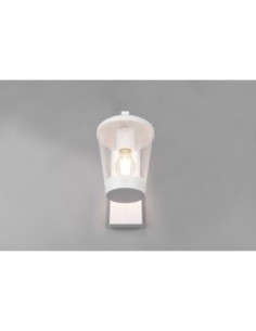 Applique murale extérieure blanche culot E27 - Trio - Cavado Leluminaireled.com 2