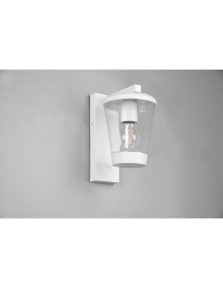 Applique murale extérieure blanche culot E27 - Trio - Cavado Leluminaireled.com
