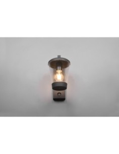 Applique murale extérieure anthracite avec détecteur culot E27 - Trio - Cavado Leluminaireled.com 2