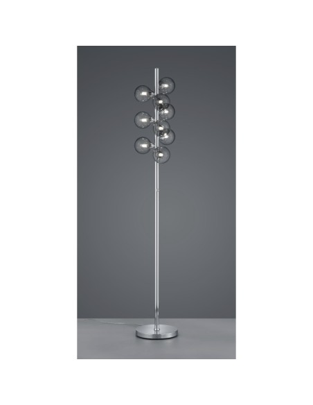 Lampadaire Led 9 lampes culot G9 - Trio - Alicia Leluminaireled.com