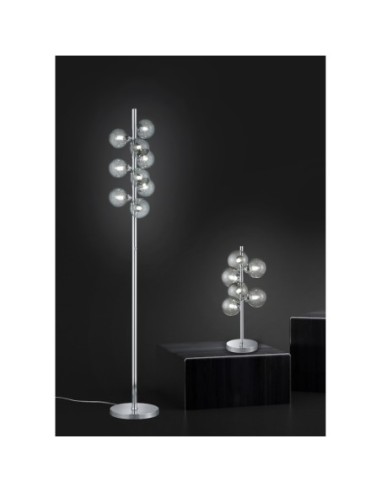 Lampadaire Led 9 lampes culot G9 - Trio - Alicia Leluminaireled.com