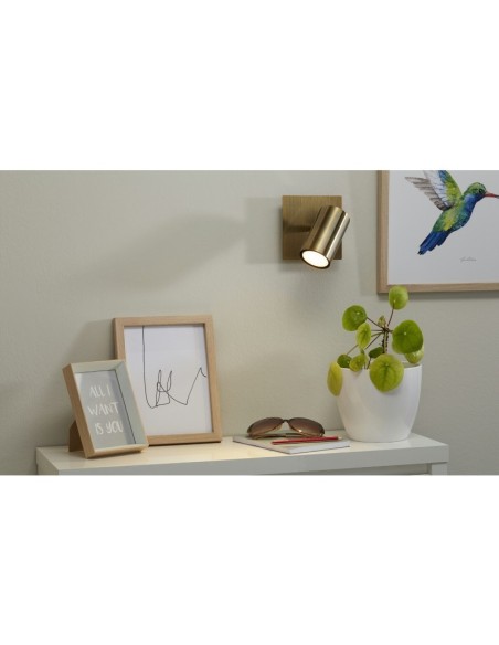 Applique Led  culot GU10 laiton - Trio - Marley I Leluminaireled.com