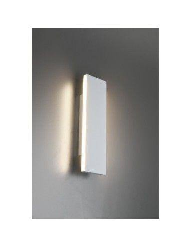 Applique  Led murale intérieure blanche 6W 2x600 lumens - Trio - Concha B Leluminaireled.com