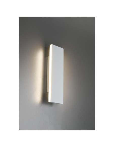 Applique  Led murale intérieure blanche 6W 2x600 lumens - Trio - Concha B Leluminaireled.com
