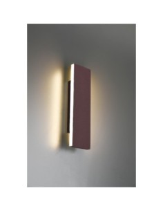 Applique  Led murale intérieure rouille 6W 2x600 lumens - Trio - Concha R Leluminaireled.com 2
