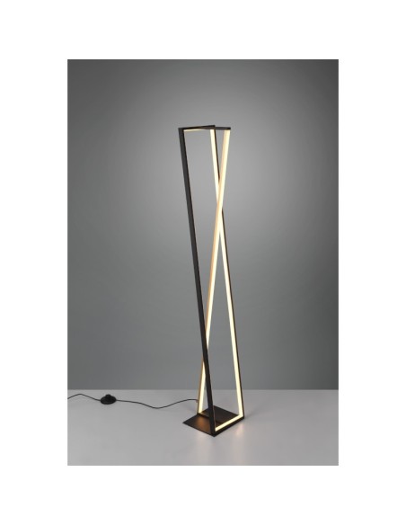 Lampadaire Led  intensité lumineuse et température de couleur variables - Trio - Edge Leluminaireled.com