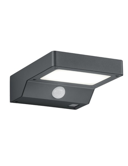 Applique  Led murale solaire avec détecteur IP44  - Trio - Fomosa Leluminaireled.com