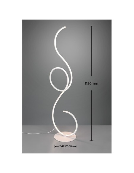 Lampadaire Led  intensité lumineuse variable - Trio - Jive Leluminaireled.com