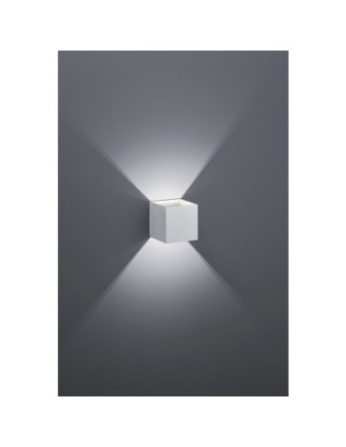 Applique  Led murale intérieure alu brossé éclairage haut/bas - Trio - Louis Leluminaireled.com