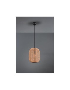 Suspension Led  sisal culot E27  - Trio - Runa Leluminaireled.com 2