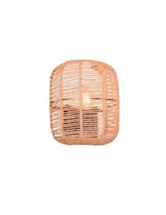 Applique murale Led métal et sisal culot E27 - Trio - Runa Leluminaireled.com
