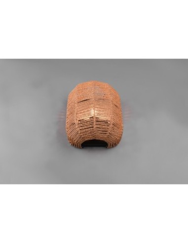 Applique murale Led métal et sisal culot E27 - Trio - Runa Leluminaireled.com