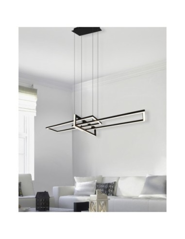 Suspension Led intégrée luminosité variable - Trio - Salinas Leluminaireled.com