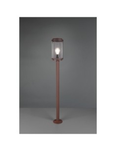 Borne extérieure rouille culot E27 - Trio - Tanaro Leluminaireled.com