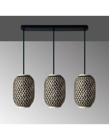 Suspension Led 3 lampes  - Fischer & Honsel - Hummel Leluminaireled.com