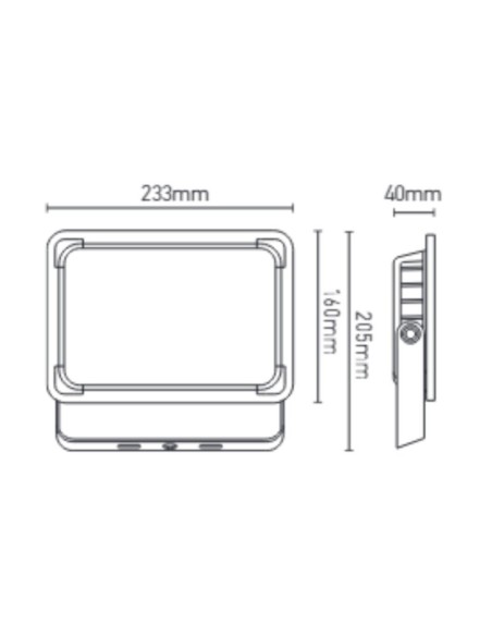 Projecteur  Led usage intensif CCT 50W - Girard-Sudron - Ceylan Leluminaireled.com