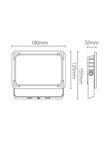 Projecteur  Led usage intensif CCT 30W - Girard-Sudron - Ceylan Leluminaireled.com