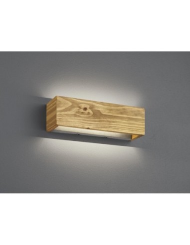 Applique  Led murale intérieure bois rectangulaire - Trio - Brad Leluminaireled.com