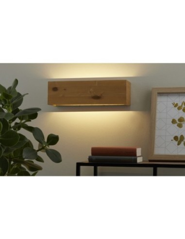 Applique  Led murale intérieure bois rectangulaire - Trio - Brad Leluminaireled.com
