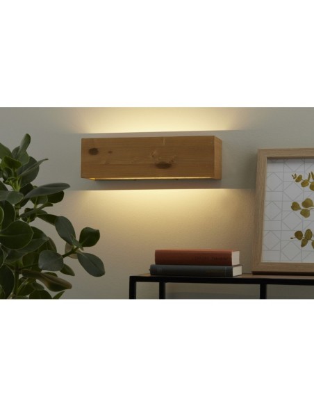 Applique  Led murale intérieure bois rectangulaire - Trio - Brad Leluminaireled.com
