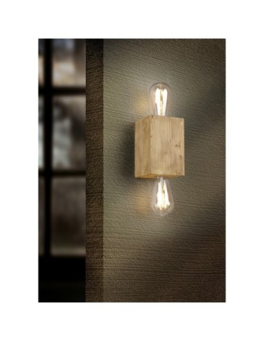 Applique  Led murale intérieure bois  - Trio - Bradley Leluminaireled.com
