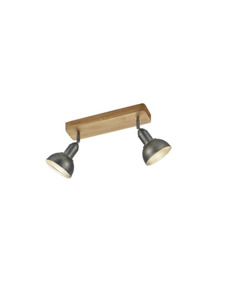 Plafonnier/applique Led 2 lampes culot E14 - Trio - Delhi II Leluminaireled.com