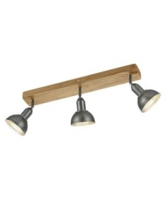 Plafonnier/applique Led 3 lampes culot E14 - Trio - Delhi III Leluminaireled.com