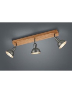 Plafonnier/applique Led 3 lampes culot E14 - Trio - Delhi III Leluminaireled.com 2
