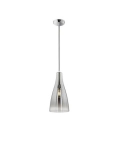 Suspension  verre fumé Ø 18 cm - Fischer & Honsel - Zeal Leluminaireled.com