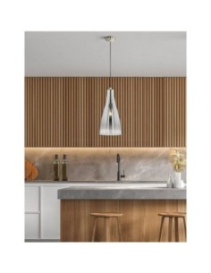 Suspension  verre fumé Ø 18 cm - Fischer & Honsel - Zeal Leluminaireled.com 2