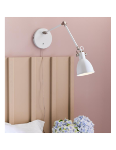 Applique Led Métal Blanche culot E14 - Markslojd - House Leluminaireled.com 2