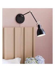 Applique Led Métal Noire culot E14 - Markslojd - House Leluminaireled.com 2