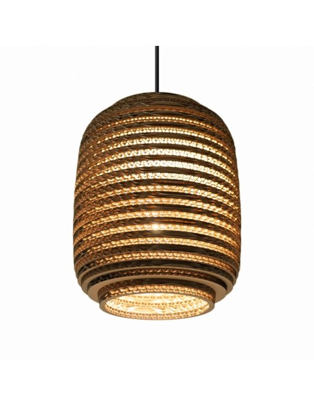 Suspension Led forme lanterne japonaise - Graypants - Ausi8 Leluminaireled.com